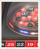 ruleta con bolas de loteria